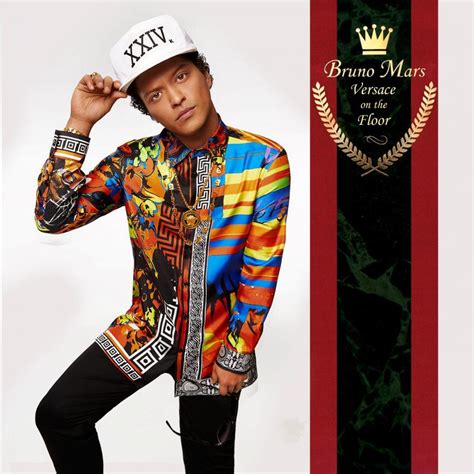 camisa versace bruno mars